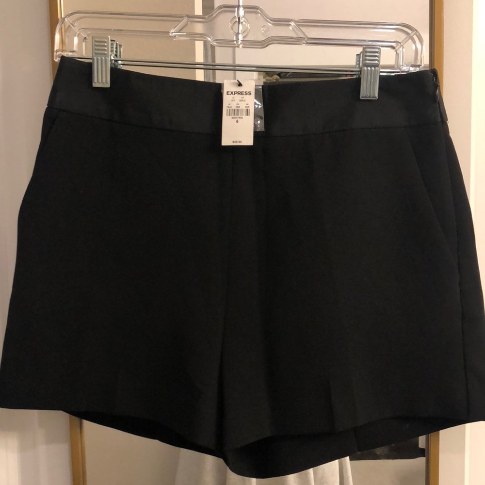 high waisted tailored shorts | NWT | Express